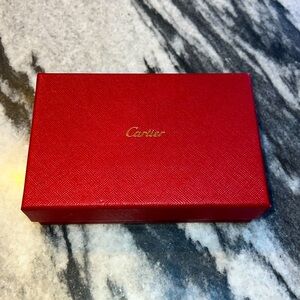 Cartier box and pouch